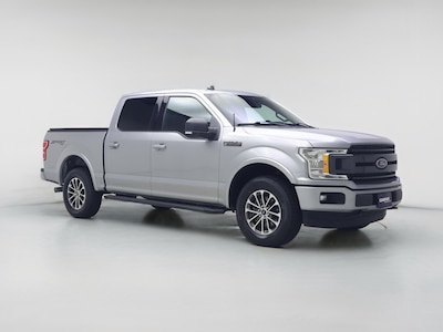 Silver 2020 Ford F150 XLT