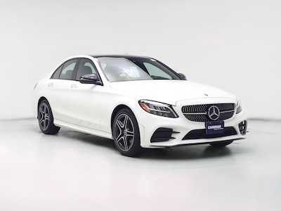 White 2020 Mercedes-Benz C300
