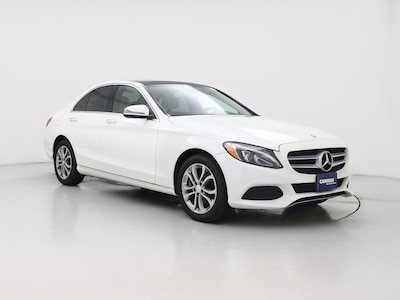 White 2016 Mercedes-Benz C300