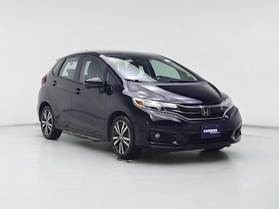 Black 2018 Honda Fit EX-L