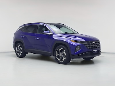 Blue 2022 Hyundai Tucson Limited