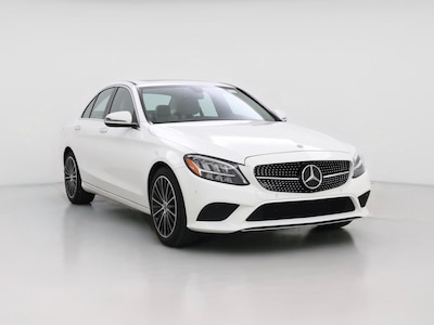 White 2021 Mercedes-Benz C300