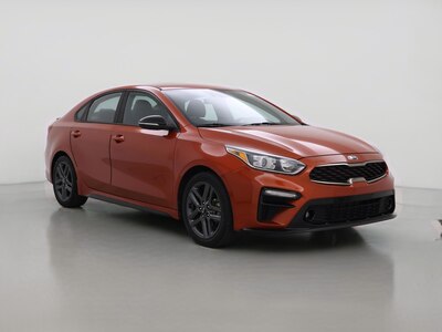 Orange 2020 Kia Forte GT-Line