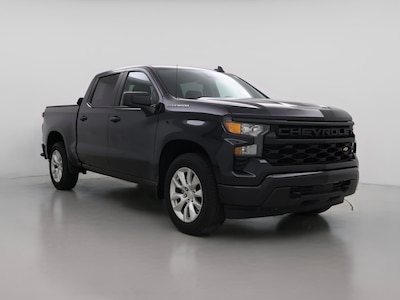 Black 2022 Chevrolet Silverado 1500 Custom