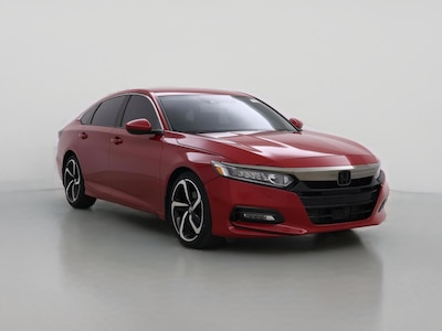 Red 2018 Honda Accord Sport