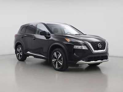Black 2021 Nissan Rogue Platinum