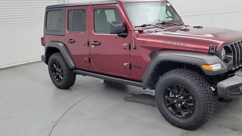2021 Jeep Wrangler Unlimited Willys Hero Image