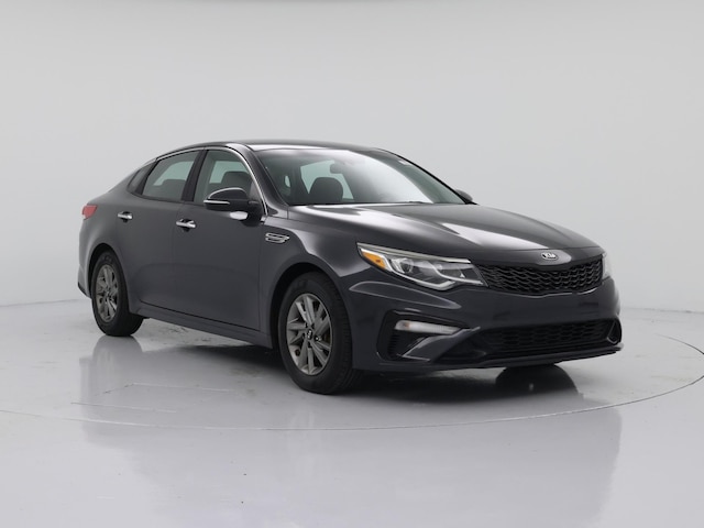 Gray 2019 Kia Optima LX FWD Sedan Front-Wheel Drive Automatic