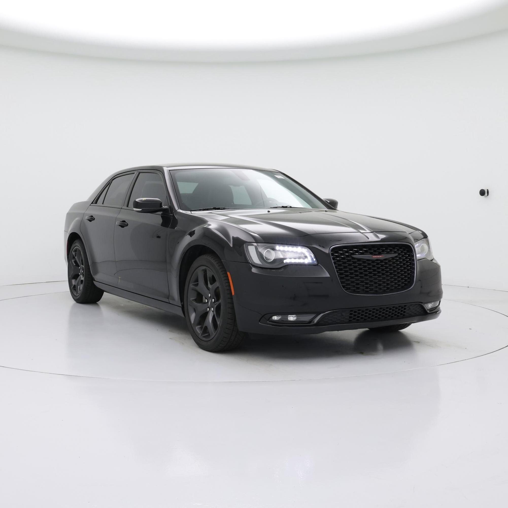 Black 2021 Chrysler 300 Sedan Rear-Wheel Drive Automatic
