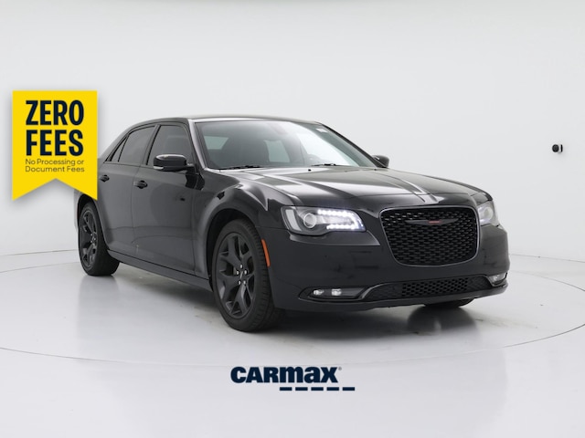 Black 2021 Chrysler 300 Sedan Rear-Wheel Drive Automatic