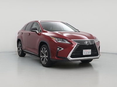 Red 2017 Lexus RX 350