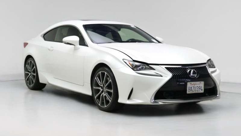 2017 Lexus RC 200t Hero Image