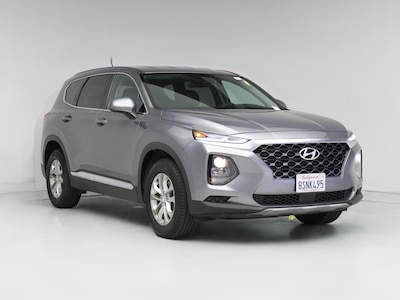 Gray 2019 Hyundai Santa Fe SE