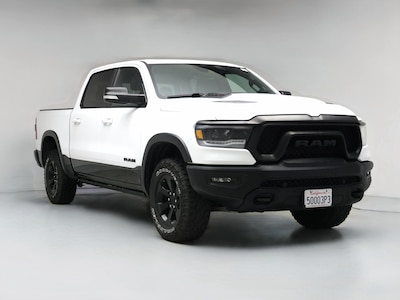 White 2022 Ram 1500 Rebel