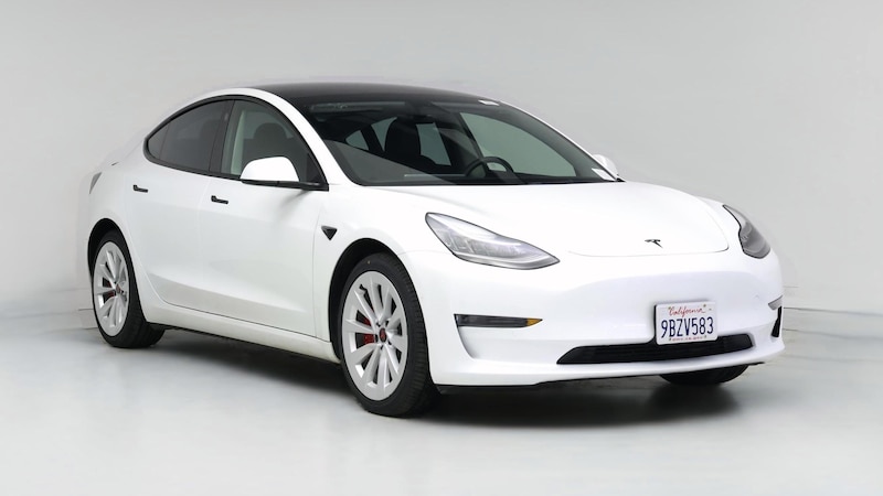 2022 Tesla Model 3 Long Range Hero Image