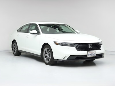 White 2023 Honda Accord Hybrid EX-L