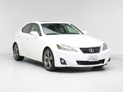 White 2013 Lexus IS 250