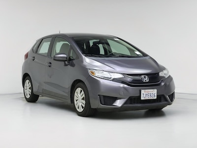 Gray 2015 Honda Fit LX