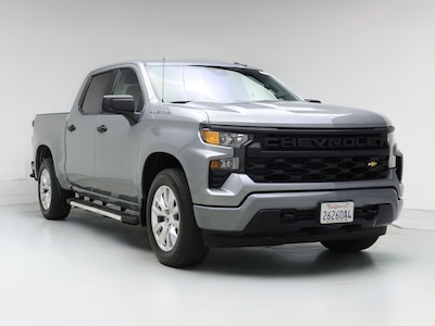 Gray 2024 Chevrolet Silverado 1500 Custom