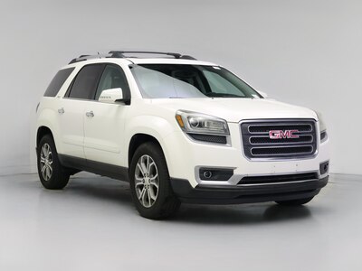 White 2013 GMC Acadia SLT
