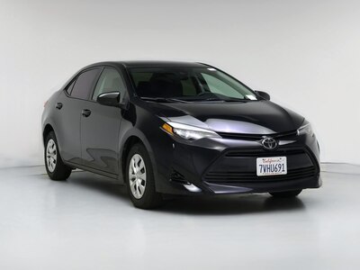 Black 2017 Toyota Corolla L
