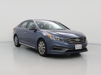 Blue 2016 Hyundai Sonata Sport
