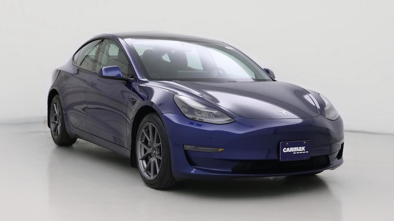 2021 Tesla Model 3 Long Range Hero Image