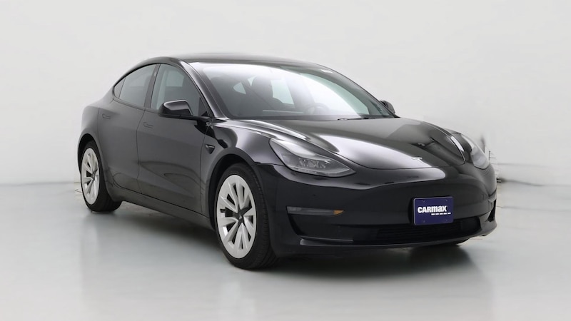 2022 Tesla Model 3 Long Range Hero Image