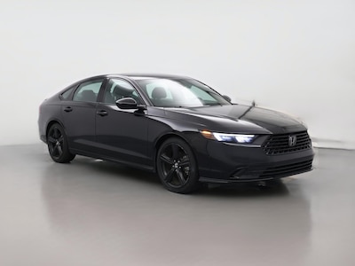 Black 2023 Honda Accord Hybrid Sport-L