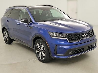 Blue 2022 Kia Sorento EX
