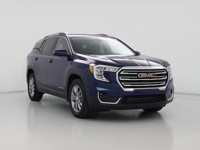 Blue 2022 GMC Terrain SLT
