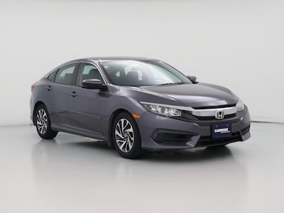 Gray 2017 Honda Civic EX