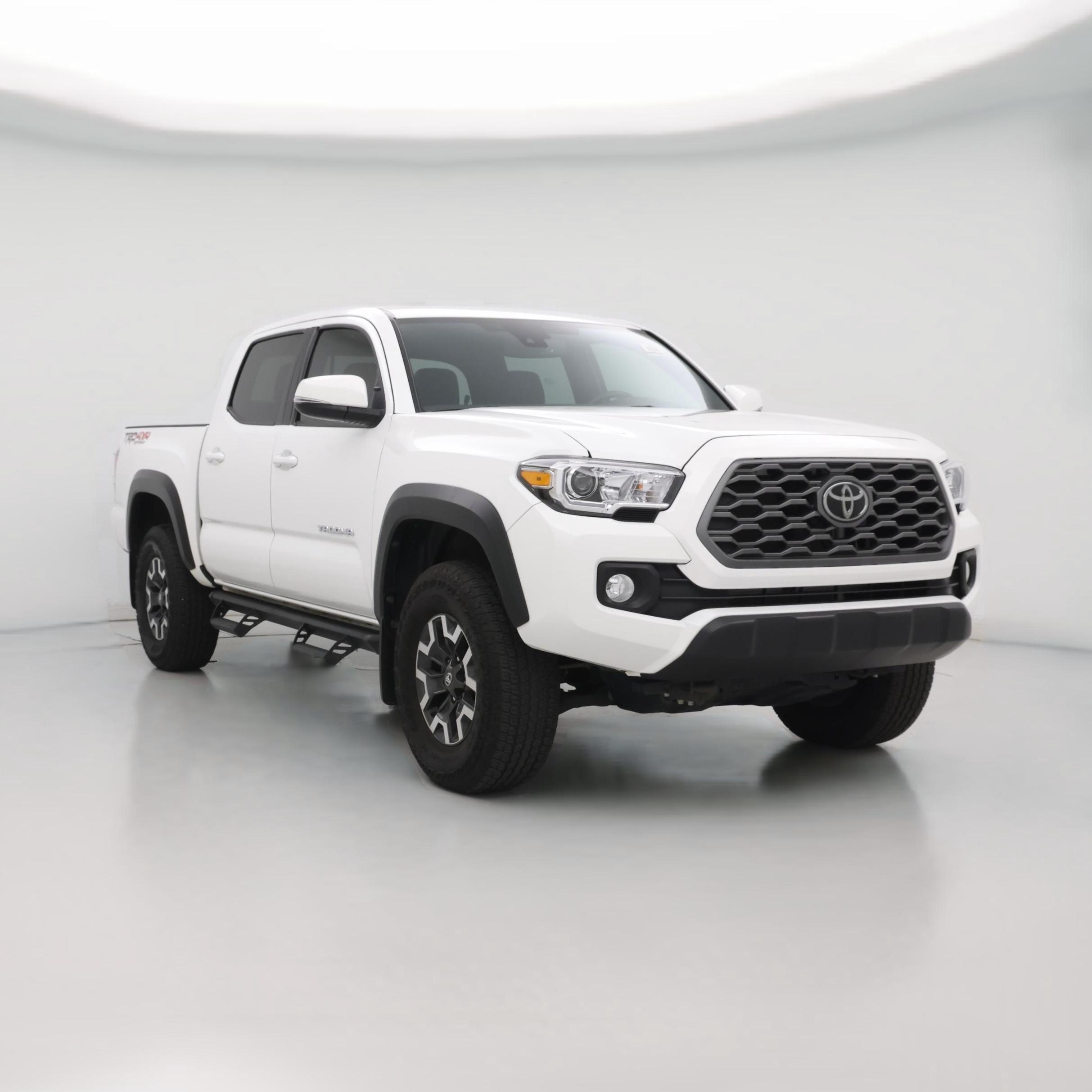 White 2023 Toyota Tacoma TRD OFF ROAD Review Brockville ON