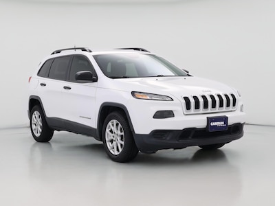 White 2016 Jeep Cherokee Sport