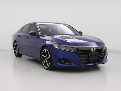 Blue 2021 Honda Accord Sport