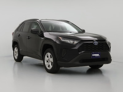 Black 2021 Toyota RAV4 Hybrid LE