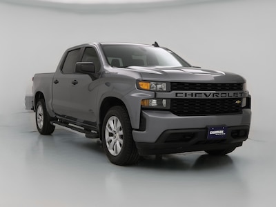 Gray 2021 Chevrolet Silverado 1500 Custom