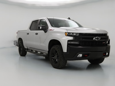 Silver 2019 Chevrolet Silverado 1500 LT Trail Boss