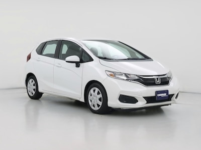 White 2019 Honda Fit LX