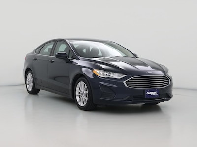 Blue 2020 Ford Fusion SE