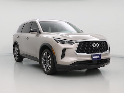 Gray 2024 Infiniti QX60 Luxe