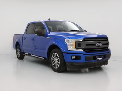 Blue 2020 Ford F150 XLT