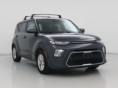 Gray 2022 Kia Soul LX