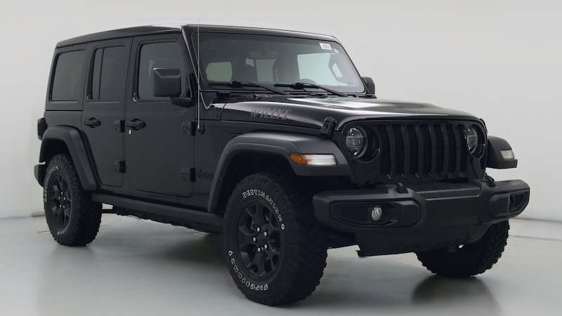 2021 Jeep Wrangler Unlimited Willys Hero Image