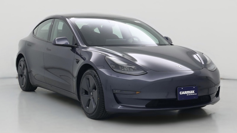 2021 Tesla Model 3 Long Range Hero Image