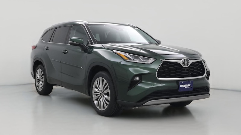 2023 Toyota Highlander Platinum Hero Image