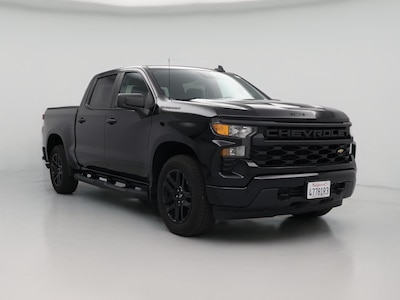 Black 2022 Chevrolet Silverado 1500 Custom