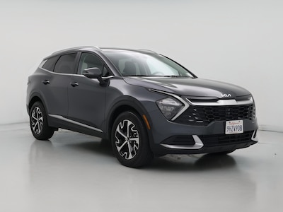 Gray 2023 Kia Sportage Hybrid EX