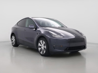 Gray 2021 Tesla Model Y Long Range