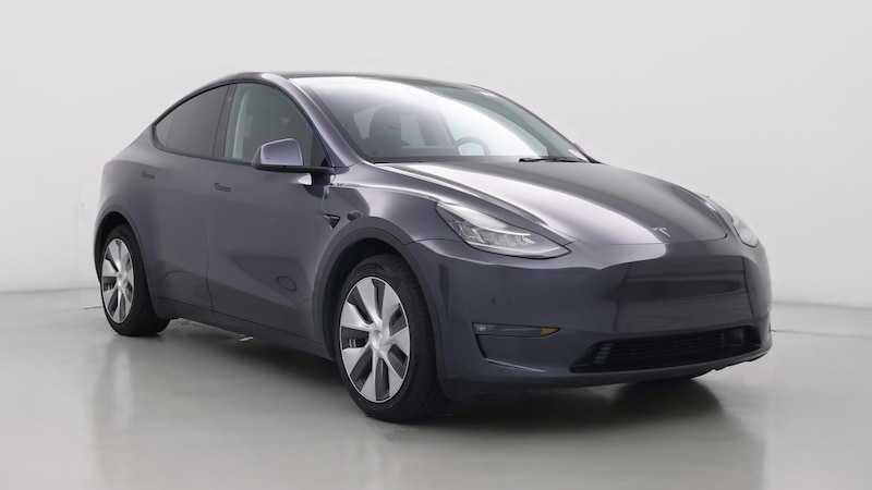 2021 Tesla Model Y Long Range Hero Image